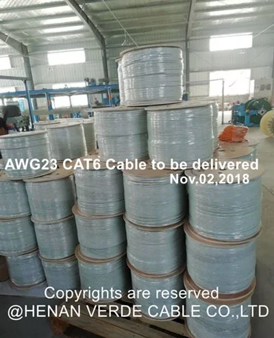 AWG23 0.58mm2 Communication Cable Aluminum Foil Shield Cat7 Patch Cord