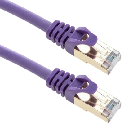 Cavo patch di rete S/FTP Cat8 RJ45 40 Gbps 0,5 m per la comunicazione dati