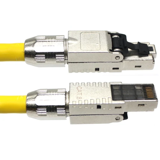 Connettore di rete accessorio 8p8c Spina modulare Cat5 CAT6 UTP/FTP RJ45