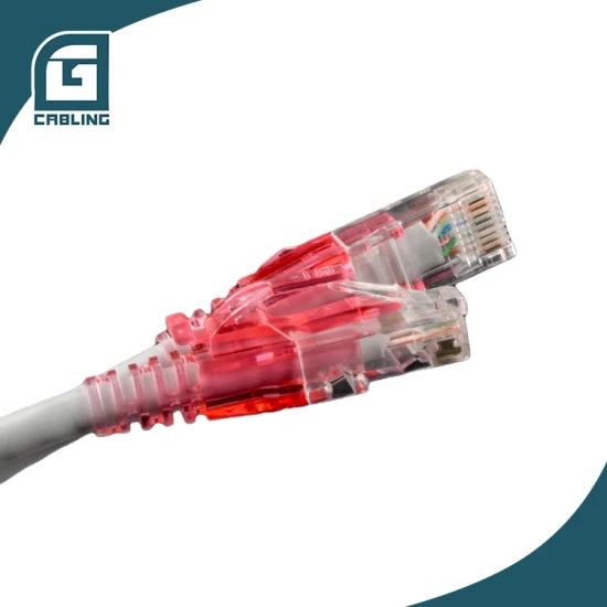 Cavo patch Gcabling Communications Cat 6 6A, Ethernet CAT6 CAT6A UTP RJ45 Cavo jumper con clip di bloccaggio unico Cavo patch LAN di rete