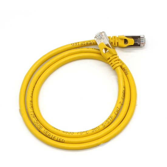 Blauer Stecker CAT6A Cat7 Cat8 26AWG PVC SFTP 0,5 m/1 m/2 m/3 m, 5 m, 10 m, 15 m Cavo patch