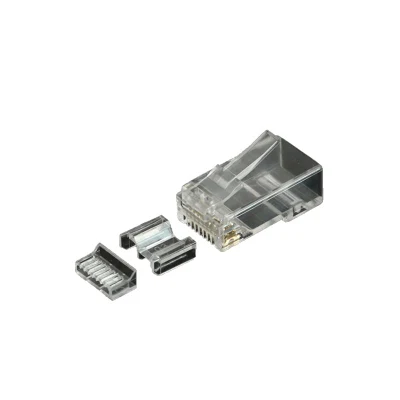 Connettore RJ45 UTP CAT6A, connettore CAT6A senza attrezzi, connettore modulare