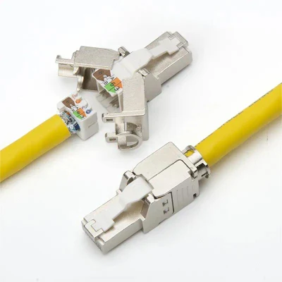 N. cat.connettore RJ45  Spina modulare senza attrezzi FTP 6A 8p8c