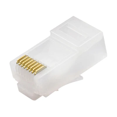 Connettori di rete CAT.6 RJ45 8P8C con spina modulare non schermata (UTP) Resistenza premium