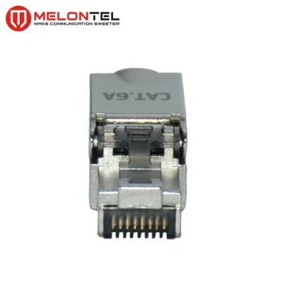 Gatto.  Connettore senza attrezzi RJ45 schermato FTP STP Cat. 6 da 6 A